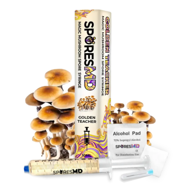 Golden Teacher Mushroom Spors